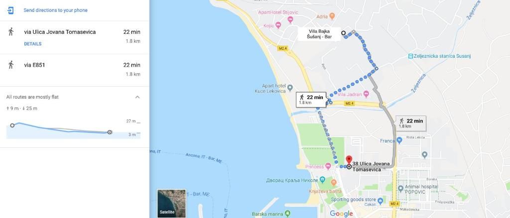 Апартаменты Villa Bajka Бар