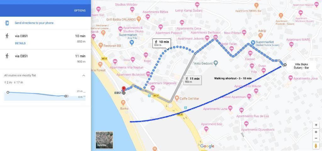 Апартаменты Villa Bajka Бар